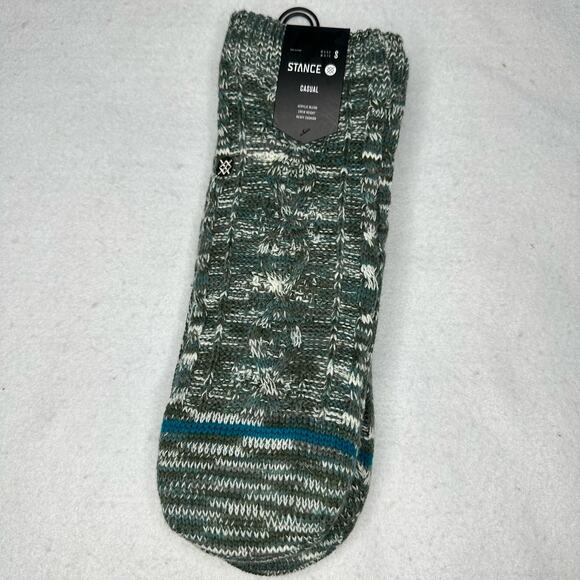 Stance Other - Stance Montatak Warm Slipper Crew Socks Heavy Sherpa Lined Sz Small NWT